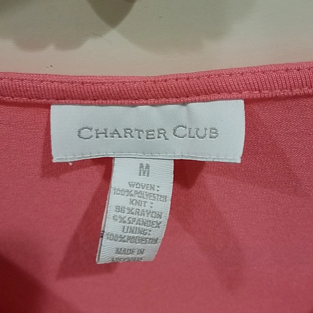 Charter Club tank top, Size M - Picture 2 of 4
